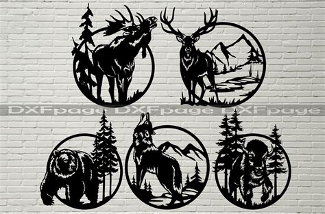 Wildlife DXF Files .